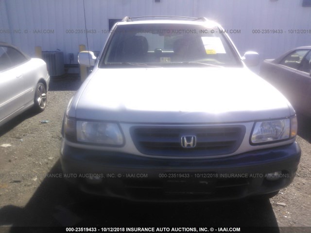 4S6DM58WXY4408704 - 2000 HONDA PASSPORT EX/LX 银色 照片 6