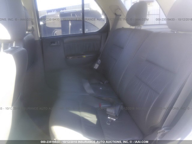 4S6DM58WXY4408704 - 2000 HONDA PASSPORT EX/LX 银色 照片 8