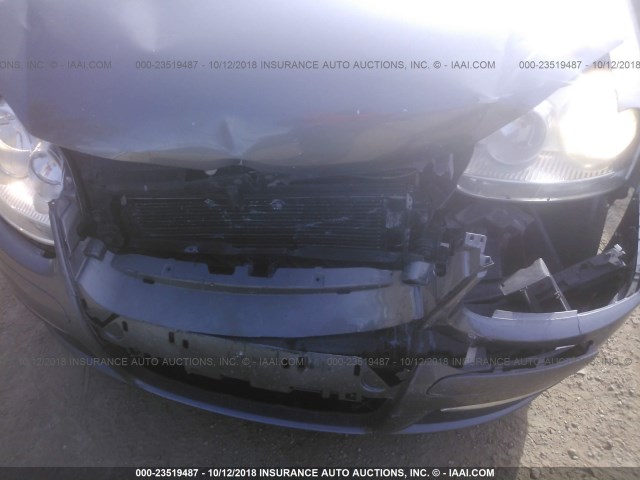 3VWRJ71K79M013817 - 2009 VOLKSWAGEN JETTA WOLFSBURG 灰色 照片 6