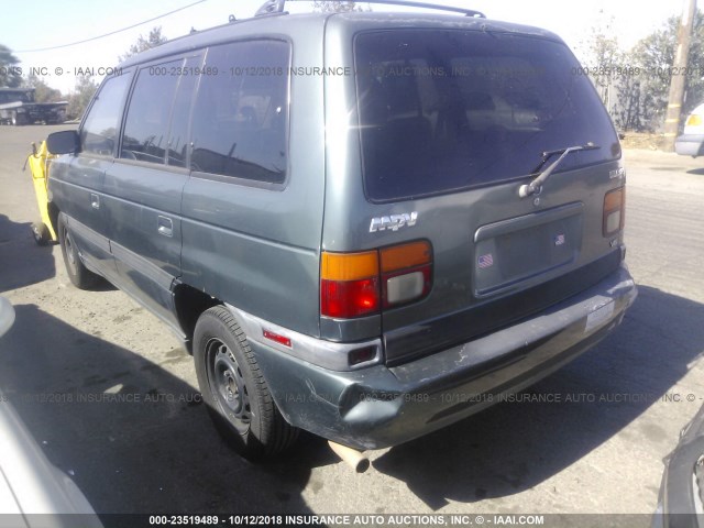 JM3LV5221W0837060 - 1998 MAZDA MPV WAGON GREEN photo 3