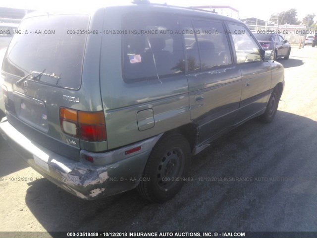 JM3LV5221W0837060 - 1998 MAZDA MPV WAGON GREEN photo 4