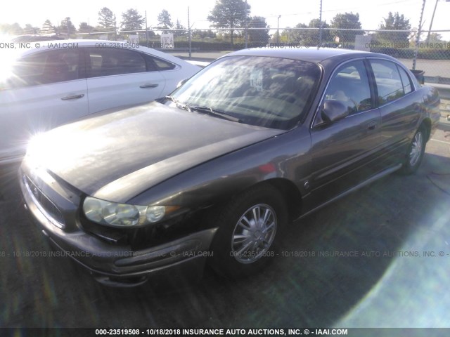 1G4HP52K43U263000 - 2003 BUICK LESABRE CUSTOM GRAY photo 2