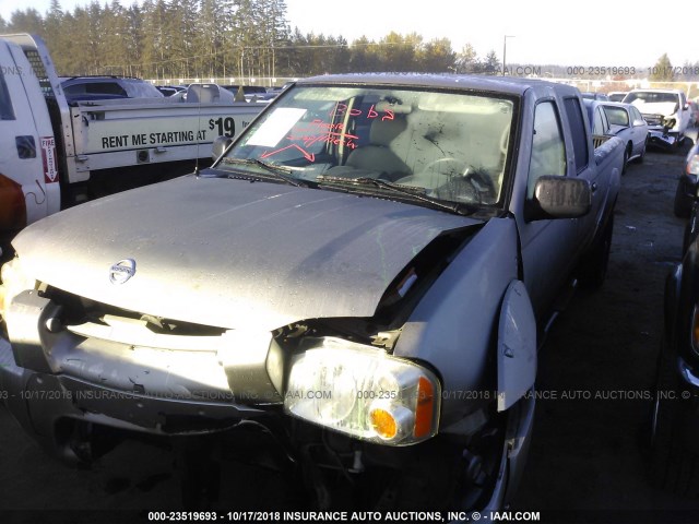 1N6ED29X54C456390 - 2004 NISSAN FRONTIER CREW CAB XE V6 GOLD photo 2