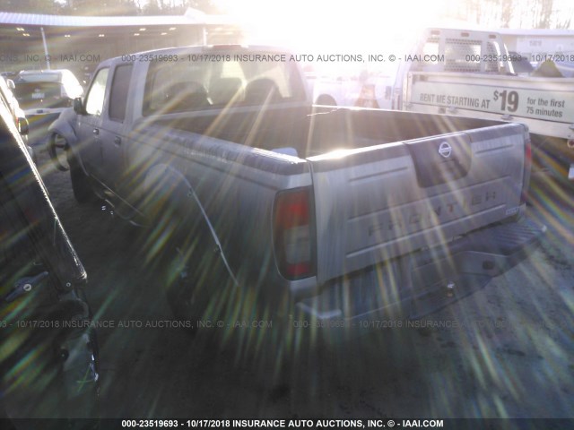 1N6ED29X54C456390 - 2004 NISSAN FRONTIER CREW CAB XE V6 GOLD photo 3