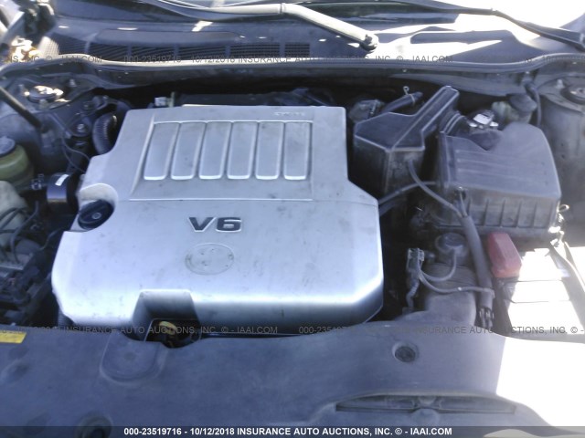 4T1BK46K77U530581 - 2007 TOYOTA CAMRY NEW GENERAT LE/XLE/SE GRAY photo 10