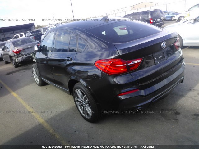 5UXXW7C56J0W65336 - 2018 BMW X4 XDRIVEM40I BLACK photo 3