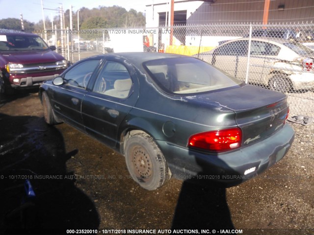 1P3EJ46C4VN599605 - 1997 PLYMOUTH BREEZE GREEN photo 3