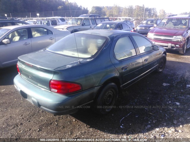 1P3EJ46C4VN599605 - 1997 PLYMOUTH BREEZE GREEN photo 4