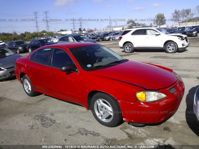 1G2NF52F73C119822 - 2003 PONTIAC GRAND AM SE1 RED photo 1