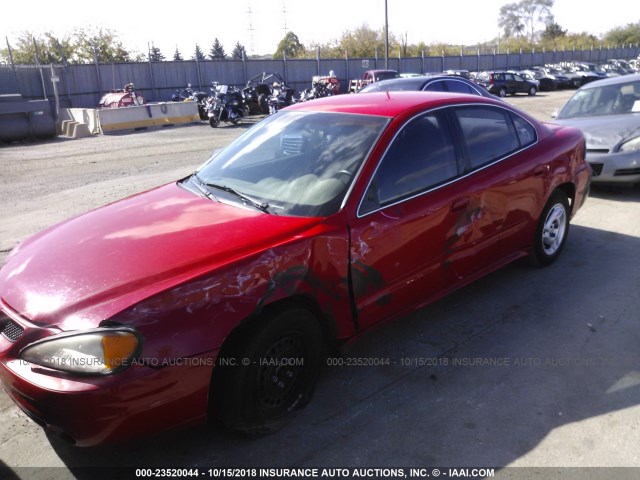 1G2NF52F73C119822 - 2003 PONTIAC GRAND AM SE1 RED photo 6