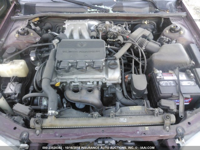 JT2BF28K9X0157764 - 1999 TOYOTA CAMRY LE/XLE 勃艮第红 照片 10