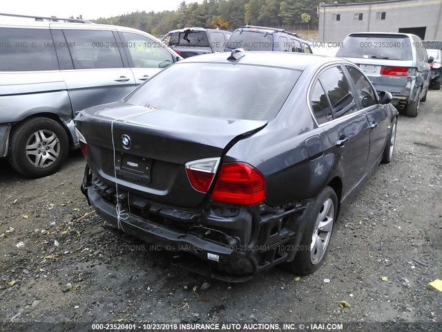 WBAVD33556KV66975 - 2006 BMW 330 XI GRAY photo 4