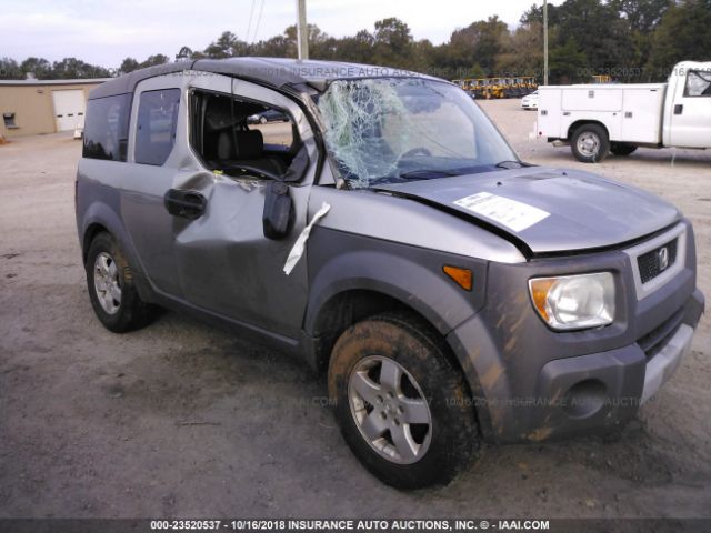 5J6YH18523L019535 - 2003 HONDA ELEMENT EX SILVER photo 1