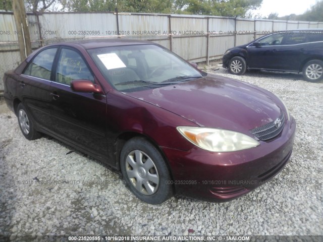 4T1BE32K83U247396 - 2003 TOYOTA CAMRY LE/XLE/SE MAROON photo 1