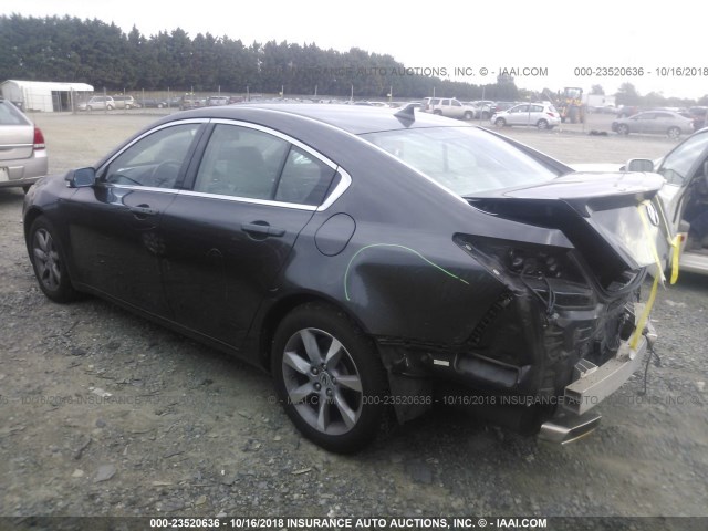 19UUA8F52DA000454 - 2013 ACURA TL TECH BLACK photo 3