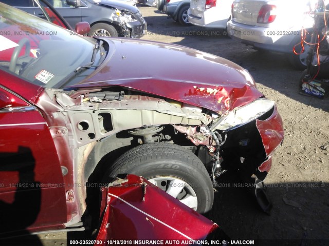 4T1BE32K24U274188 - 2004 TOYOTA CAMRY LE/XLE/SE RED photo 6