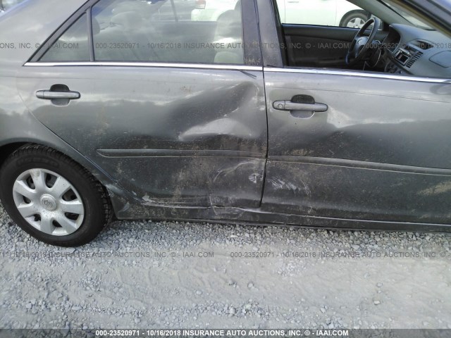 4T1BE32KX2U555961 - 2002 TOYOTA CAMRY LE/XLE/SE BEIGE photo 6