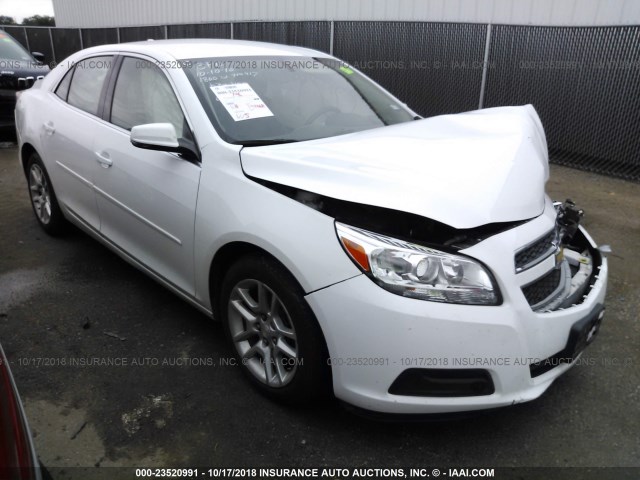 1G11C5SA5DF159624 - 2013 CHEVROLET MALIBU 1LT WHITE photo 1