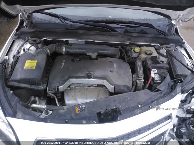 1G11C5SA5DF159624 - 2013 CHEVROLET MALIBU 1LT WHITE photo 10