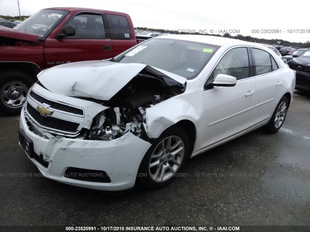 1G11C5SA5DF159624 - 2013 CHEVROLET MALIBU 1LT WHITE photo 2