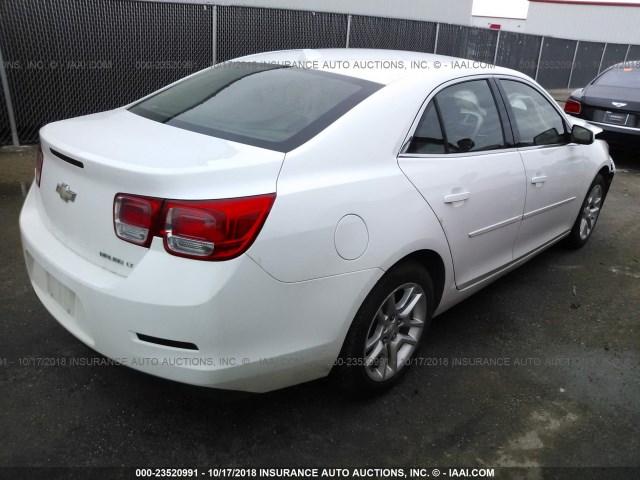 1G11C5SA5DF159624 - 2013 CHEVROLET MALIBU 1LT WHITE photo 4