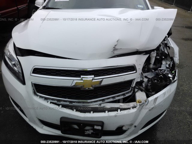 1G11C5SA5DF159624 - 2013 CHEVROLET MALIBU 1LT WHITE photo 6