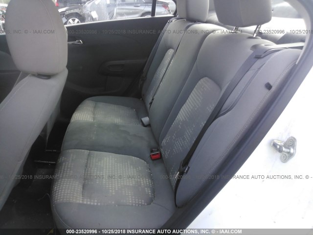 1G1JA5SH6D4213799 - 2013 CHEVROLET SONIC LS 银色 照片 8