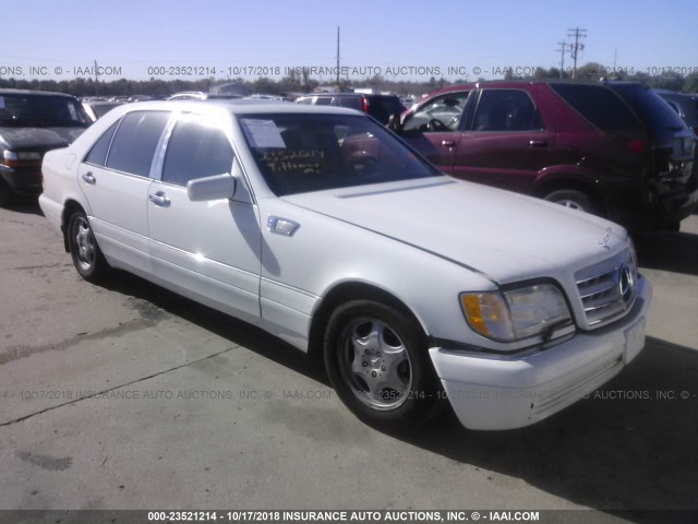 WDBGA33G2XA404751 - 1999 MERCEDES-BENZ S 320 WHITE photo 1