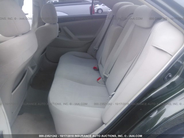 4T1BF3EK1BU587917 - 2011 TOYOTA CAMRY SE/LE/XLE GREEN photo 8