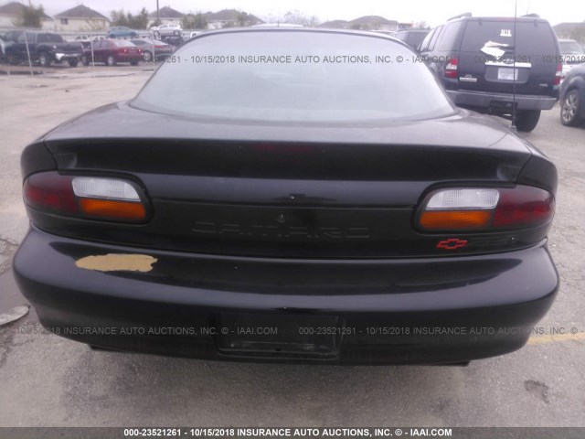 2G1FP22G722126295 - 2002 CHEVROLET CAMARO Z28 BLACK photo 6