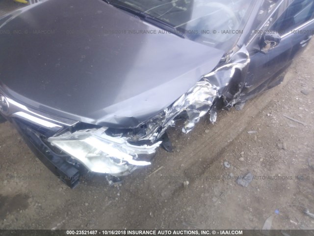 4T4BF1FK7CR177312 - 2012 TOYOTA CAMRY SE/LE/XLE GRAY photo 6
