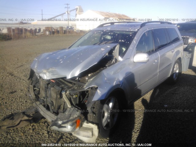 4JGBF22E67A208895 - 2007 MERCEDES-BENZ GL 320 CDI SILVER photo 2