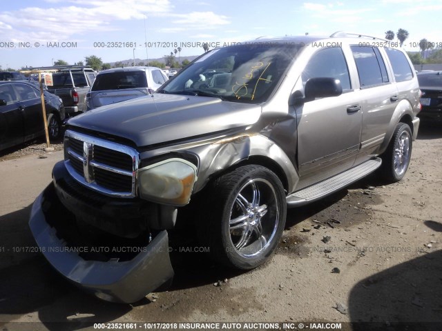 1D8HD58N66F143224 - 2006 DODGE DURANGO LIMITED GOLD photo 2