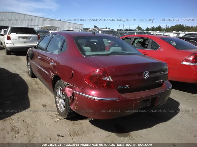 2G4WC582071151774 - 2007 BUICK LACROSSE CX BURGUNDY photo 3