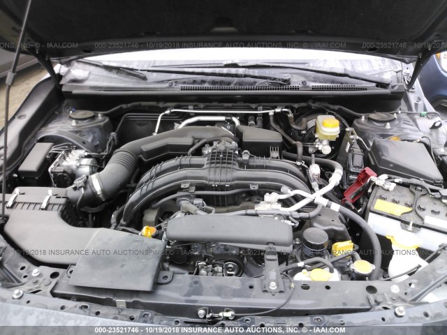 JF2GTADC7JH342355 - 2018 SUBARU CROSSTREK PREMIUM ნაცრისფერი ფოტო 10