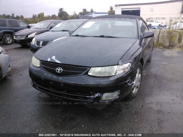 2T1FF28PX1C506108 - 2001 TOYOTA CAMRY SOLARA SE/SLE შავი ფოტო 6