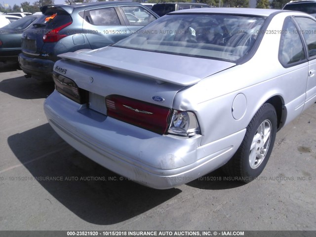 1FALP6245VH119432 - 1997 FORD THUNDERBIRD LX SILVER photo 6