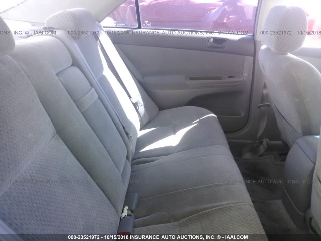 4T1BE30K82U006715 - 2002 TOYOTA CAMRY LE/XLE/SE WHITE photo 8