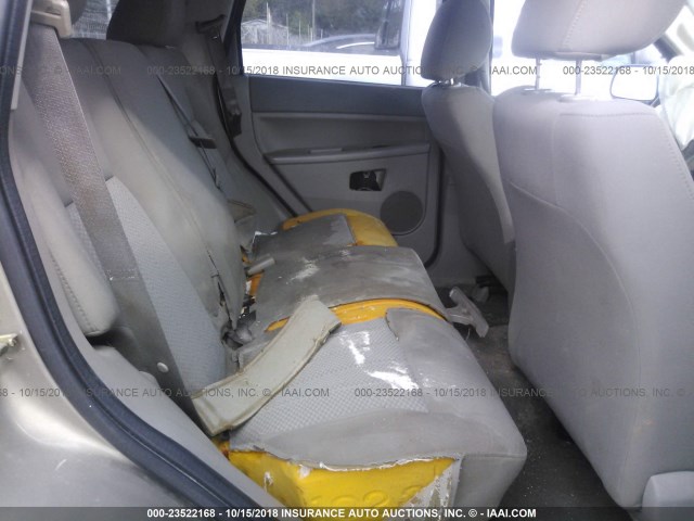 1J4GS48K85C656467 - 2005 JEEP GRAND CHEROKEE LAREDO/COLUMBIA/FREEDOM 金色 照片 8