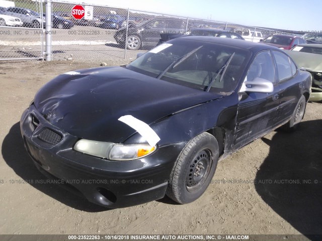 1G2WK52J42F104311 - 2002 PONTIAC GRAND PRIX SE 黑色 照片 2