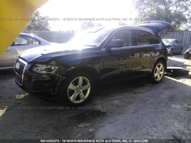 WA1LKAFP9AA073181 - 2010 AUDI Q5 PREMIUM PLUS BLACK photo 2