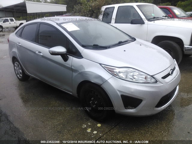 3FADP4BJ3DM185096 - 2013 FORD FIESTA SE ვერცხლისფერი ფოტო 1