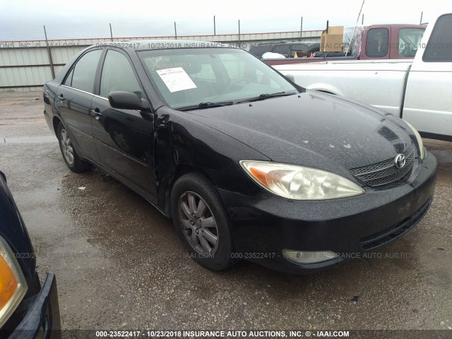 4T1BE32K33U182568 - 2003 TOYOTA CAMRY LE/XLE/SE BLACK photo 1