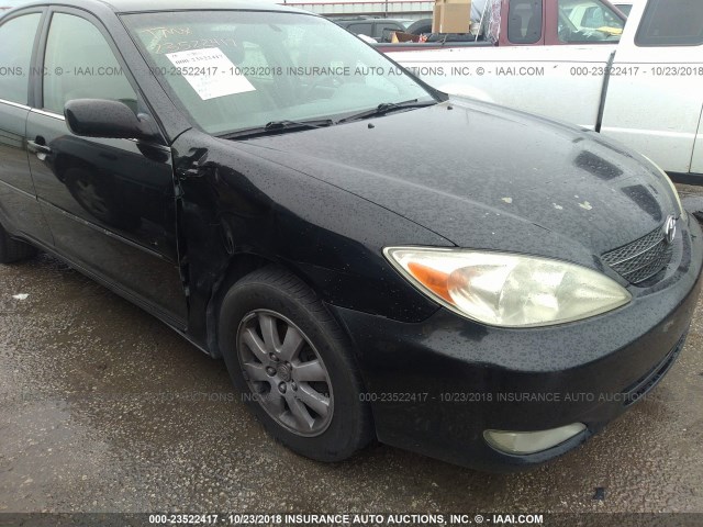 4T1BE32K33U182568 - 2003 TOYOTA CAMRY LE/XLE/SE BLACK photo 6