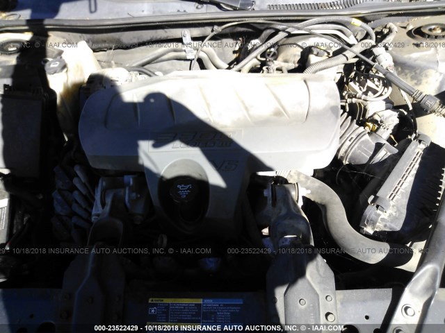 2G2WP552571203577 - 2007 PONTIAC GRAND PRIX ლურჯი ფოტო 10