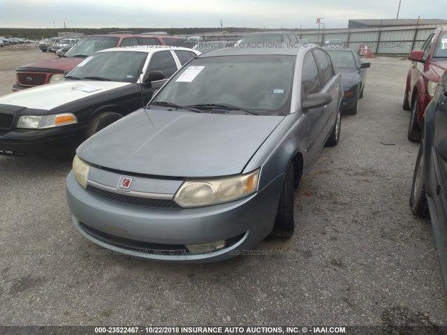 1G8AL52F03Z168449 - 2003 SATURN ION LEVEL 3 Light Blue photo 2