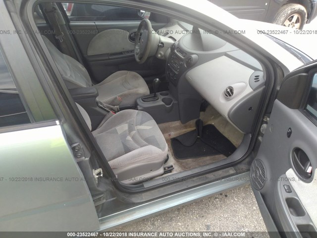 1G8AL52F03Z168449 - 2003 SATURN ION LEVEL 3 Light Blue photo 5