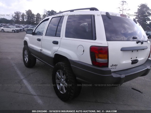 1J4GW48S44C177496 - 2004 JEEP GRAND CHEROKEE LAREDO/COLUMBIA/FREEDOM 白色 照片 3