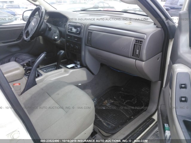 1J4GW48S44C177496 - 2004 JEEP GRAND CHEROKEE LAREDO/COLUMBIA/FREEDOM 白色 照片 5