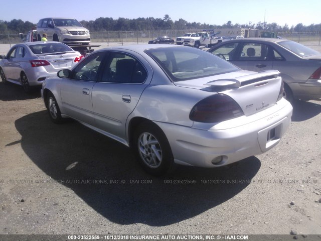 1G2NF52E64M591660 - 2004 PONTIAC GRAND AM SE1 SILVER photo 3